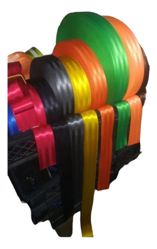 Rollo De Reata Nylon Para Cinturón De Seguridad Carro X3.5mt