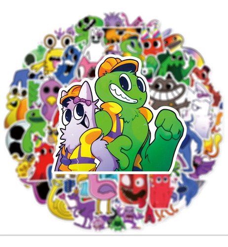 Garten Of Banban - Set De 50 Stickers / Calcomanías