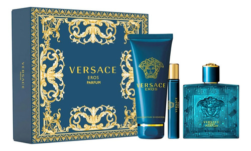 Versace Eros 100ml Parfum + 10ml + Sg Set