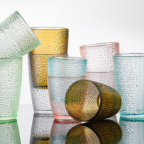 Taza De Agua Acrílica De Color Transparente, 5 Unidades, Taz