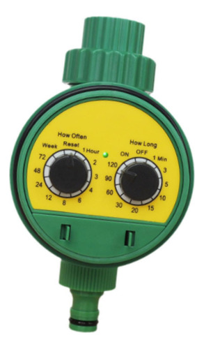 Temporizador De Riego Automático Con Múltiples Programas
