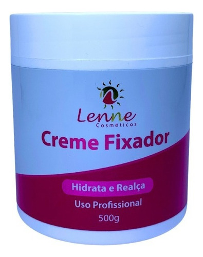 Creme Fixador De Marquinha 500g Lenne