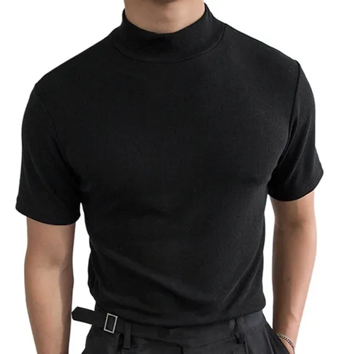 Camisas de cuello alto para hombres new arrivals