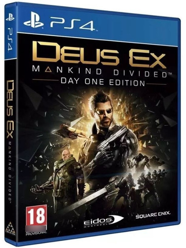 Playstation 4 Deus Ex Makind Divided Day One Edition Español