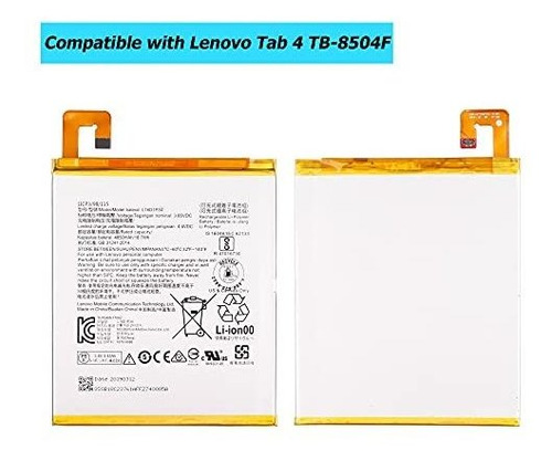 Bateria L16d1p34 Para Lenovo Tab 4 Tb-8504f Tb-8504x