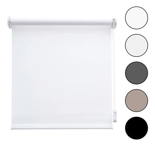 Cortina Roller Blackout Usa 84x98 Cm Completa Reforzada
