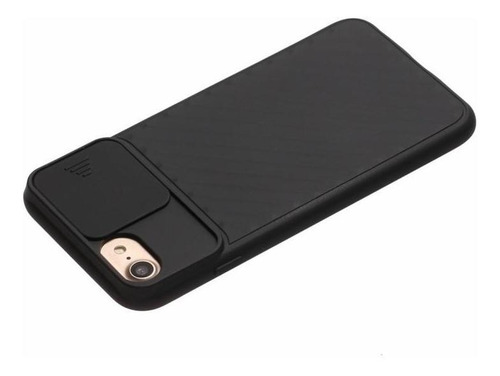 Carcasa C/negro Con Protector De Cámara Para iPhone 6/6s/7/8