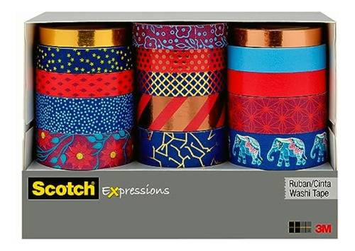 Scotch Expressions Cinta Adhesiva Decorativa, Colección