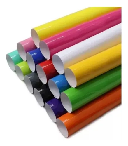 Papel Contact Autoadhesivo Color Rollo De 0.45 X10 Mt
