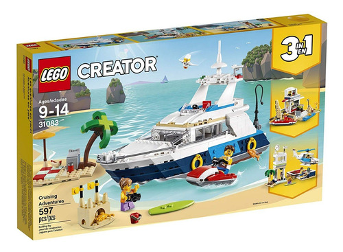 Todobloques Lego 31083 Creator Aventuras En Yate !!