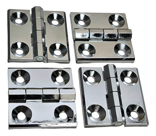 Bisagra X4 Aleación De Zinc 60x60 Motorhome Barco Carrocería