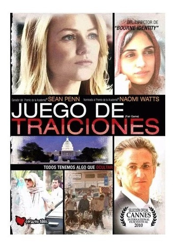 Juego De Traiciones / Dvd Película Nuevo Naomi Watts