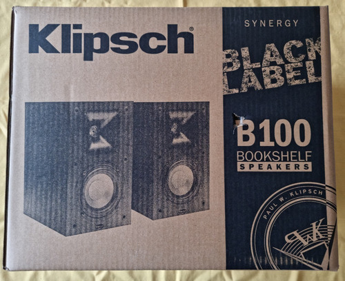 Par De Bocinas Klipsch Synergy Black Label B-100 De 50 Watts