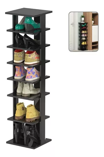 Sapateira Vertical Estante Multiuso Porta Sapatos De Chão