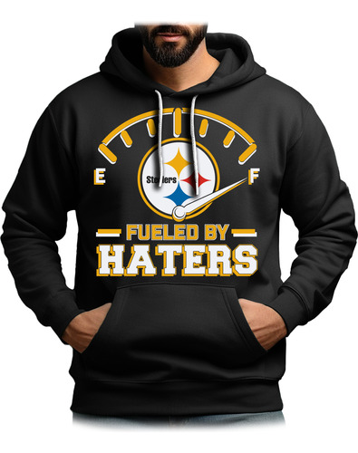 Sudadera Steelers Pittsburgh Fueled By Haters Fa