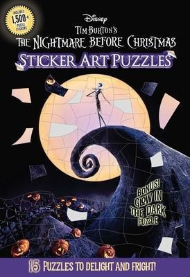 Libro The Nightmare Before Christmas Sticker Art Puzzles ...