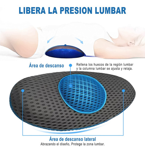 Luomal Soporte Almohada Lumbar De Espuma De Memoria Foam