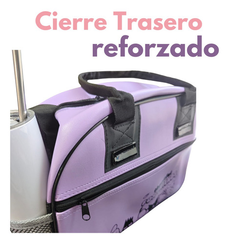 Bolsa De Mujer Estampada Con Cierre Muy Práctica Y Fácil Uso