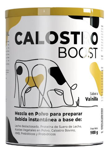 Calostro Boost Polvo Pack 3 Latas 90 Porciones Sin Lactosa