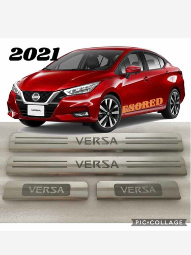 Protector Pisapuertas Nissan Versa 2021 Aplique