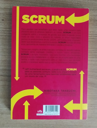 Livro Scrum A Arte Fazer Dobro Do Trabalho Metade Do Tempo