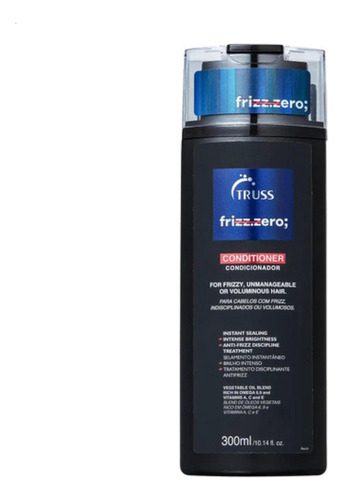 Friz Zero Shampoo + Condicionador + Spray Obrigatório Truss