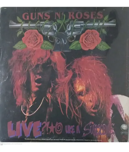 Lp/ Guns N' Roses - Gn'r Lies (vinil Com Encarte) | MercadoLivre