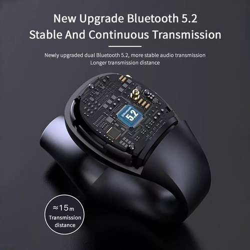 Auriculares Bluetooth Conducción Osea Auriculares A Prueba D
