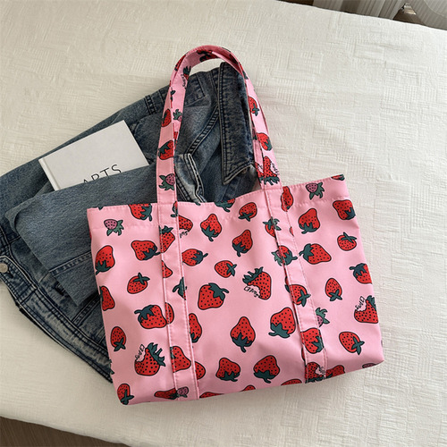 Para Bolso De Hombro A51b Con Estampado De Cerezas De Gran
