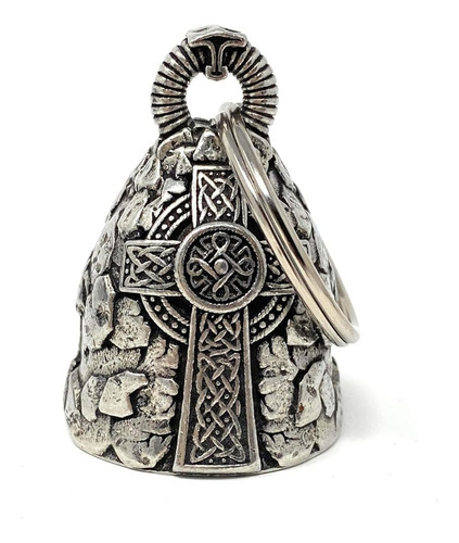 Celtic Cross Motorcycle Biker Bell Accesorio O Llavero Para 