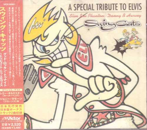 Cd Swing Cats - A  Special Tribute To Elvis (1ª Ed. Japón,