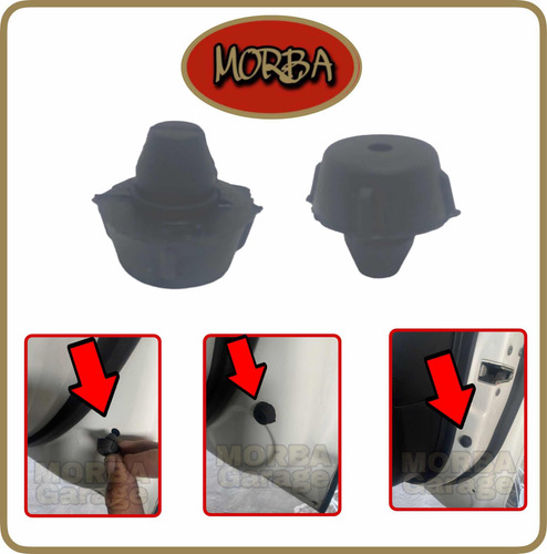 Kit Topes Puerta Automotriz Modelos Todos ( 4 Piezas )