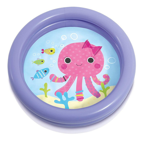 Imagen 2 de 4 de Piscinas Infantiles Inflable Intex 2 Aros 61cms