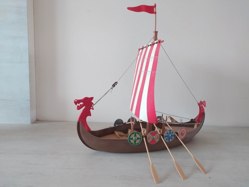 Imagen 2 de 10 de Playmobil Barco Vikingo