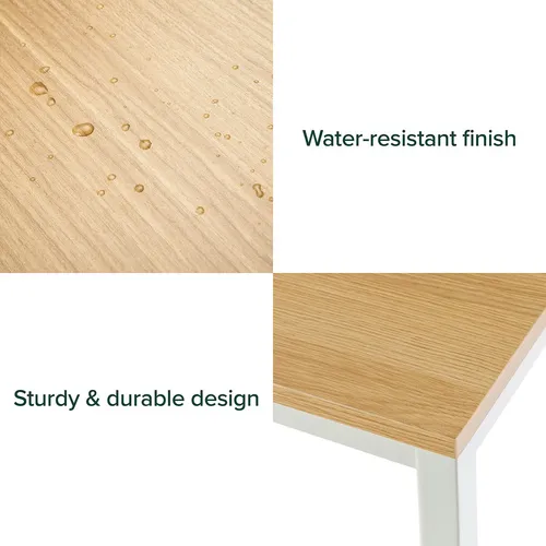 Zinus Jennifer Modern Studio Collection - Escritorio De Tra. Color Natural