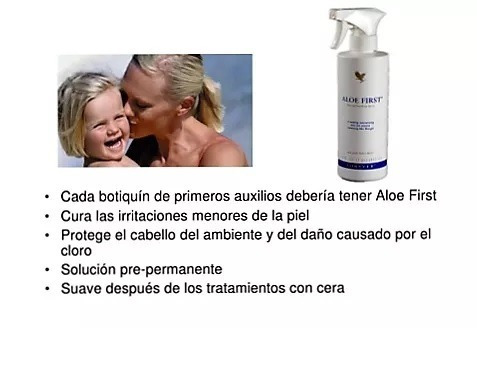 Spray Mutiusos Extracto De Plantas Aloe Y Miel Aloe First