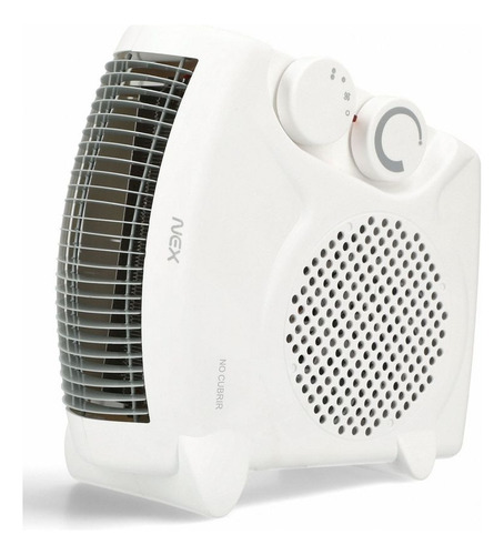 Calefactor Eléctrico Termoventilador Nex 1900w Frío Caliente Blanco