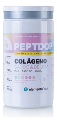 Peptdop Beauty (200g) - Limão Siciliano