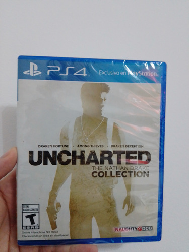 Uncharted The Nathan Drake Collection Ps4 Físico (Usado)