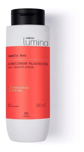 Acondicionador Lumina Natura 300ml Cabellos Secos