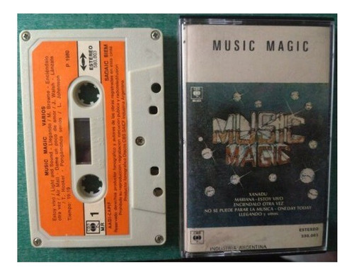 Artistas Varios - Music Magic (cassette Argentina)