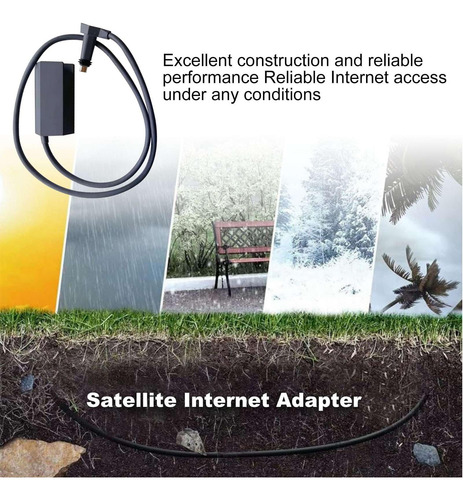 Adaptador Ethernet Starlink V2 Para Antena Rectangular