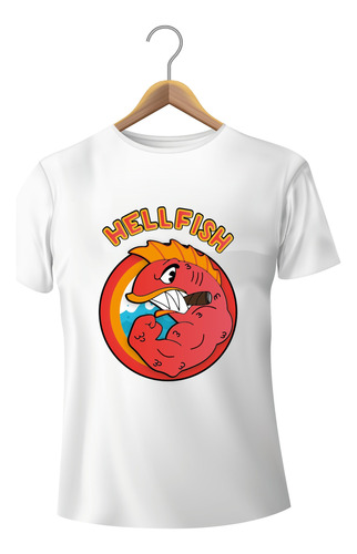 Hellfish * Remera Speedway * Personalizada / Sublimación