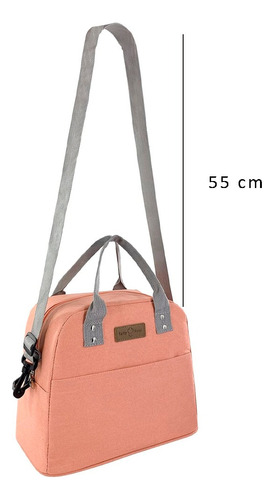 Lunchera Termica Vianda Escolar Cooler Bolso Viaje Correa