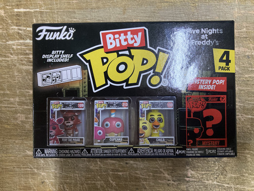 Foxy 109 Five Night's At Freddy's Funko Bitty Pop 4 Pack