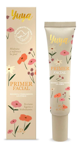 Primer Facial Yuya 20g Mate Control Brillo Minimiza Poros