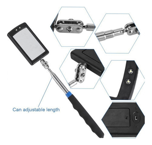 . Gift Vehicle Inspection Mirror, Telescopic Mirror,