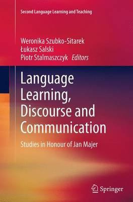 Libro Language Learning, Discourse And Communication - We...