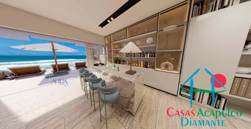 Cad Live Aqua 1906. Terraza, Alberca Privada, Jacuzzi Y Vista Frontal Al Mar