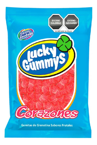 Gomitas Lucky Gummys Corazones Bolsita De 96 Grs